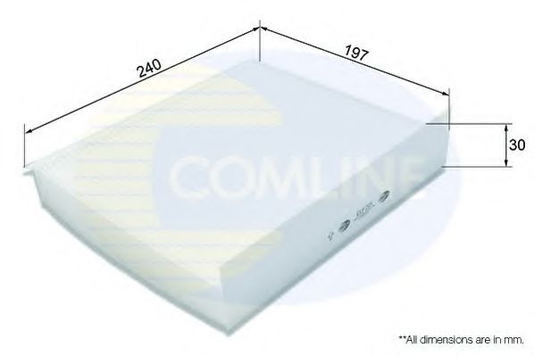Фільтр салону COMLINE EKF215