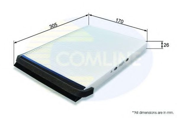 Фильтр салона COMLINE EKF233