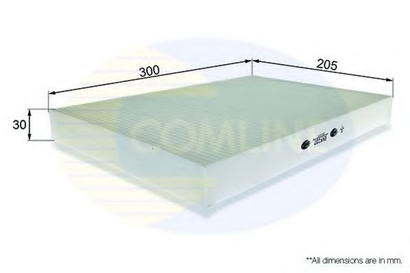 Фільтр салону COMLINE EKF237