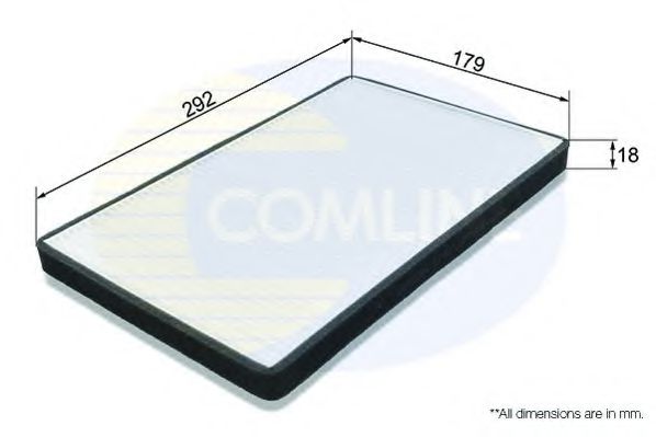 Фильтр салона COMLINE EKF165