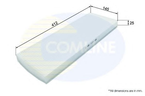 Фильтр салона COMLINE EKF166