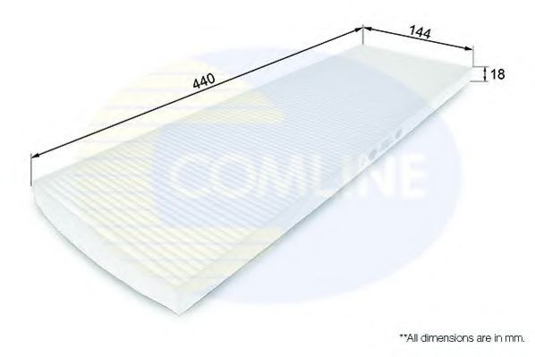 Фильтр салона COMLINE EKF167