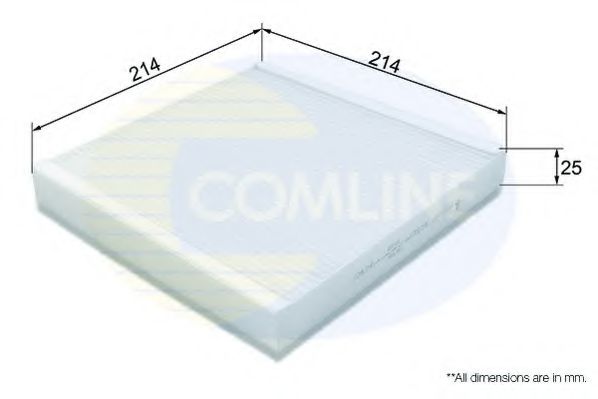 Фильтр салона COMLINE EKF169