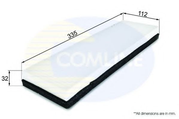 Фильтр салона COMLINE EKF242