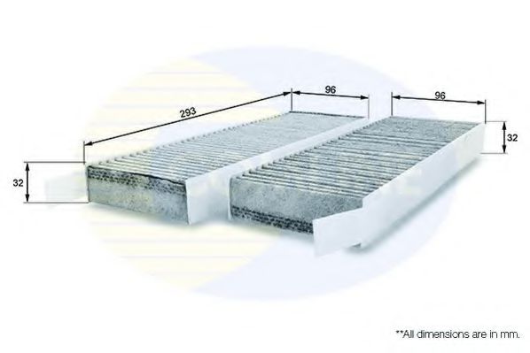Фільтр салону COMLINE EKF170A