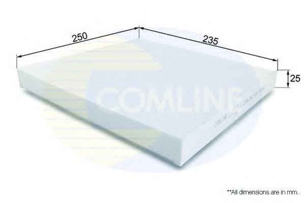 Фильтр салона COMLINE EKF172