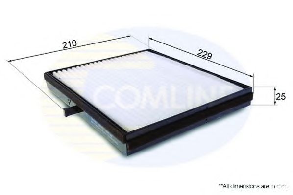Фільтр салону COMLINE EKF256
