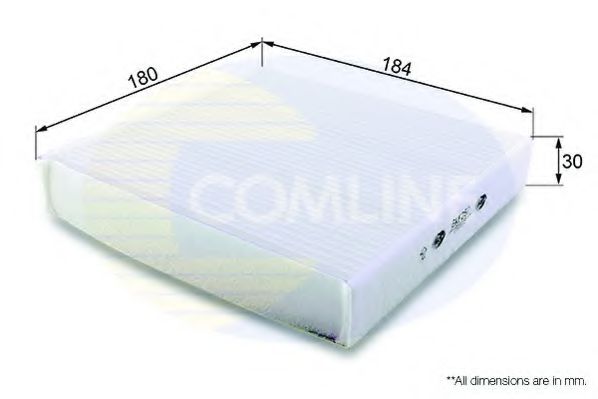Фільтр салону COMLINE EKF257