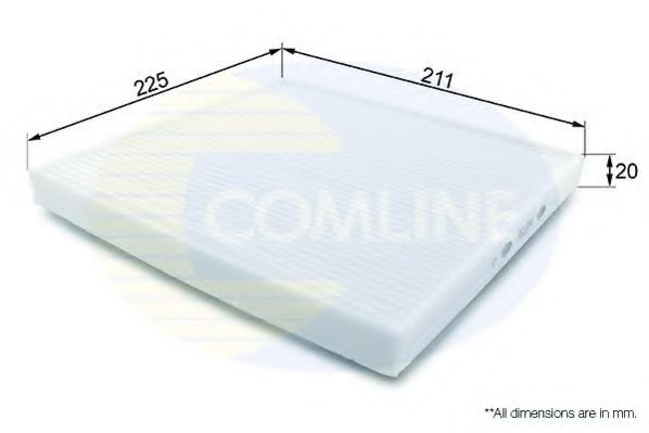 Фільтр салону COMLINE EKF260