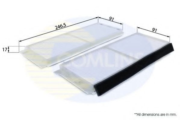 Фильтр салона COMLINE EKF269