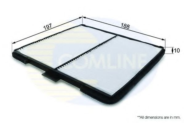 Фільтр салону COMLINE EKF272