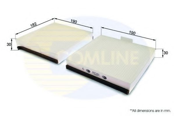 Фильтр салона COMLINE EKF282