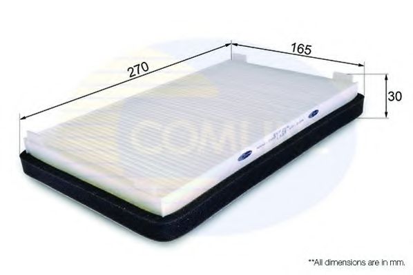 Фильтр салона COMLINE EKF286