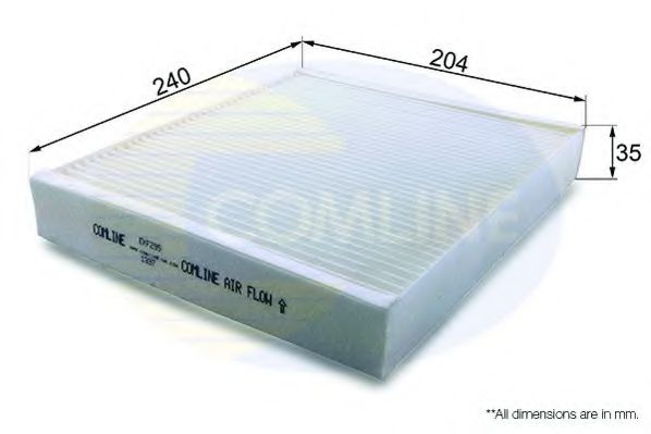 Фильтр салона COMLINE EKF295