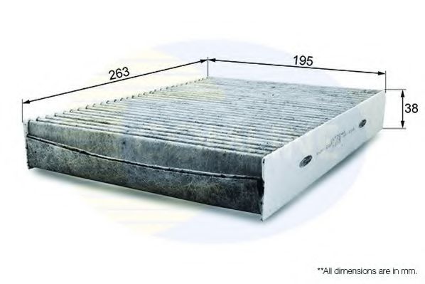 Фильтр салона COMLINE EKF304A