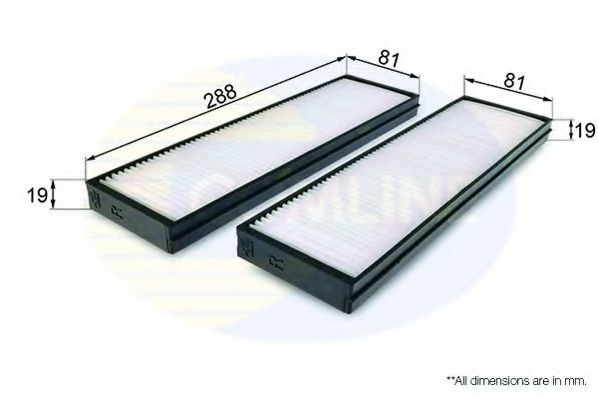 Фільтр салону COMLINE EKF308