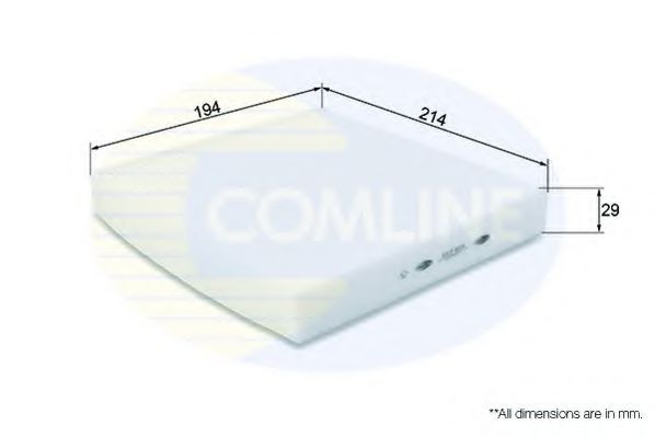 Фильтр салона COMLINE EKF185