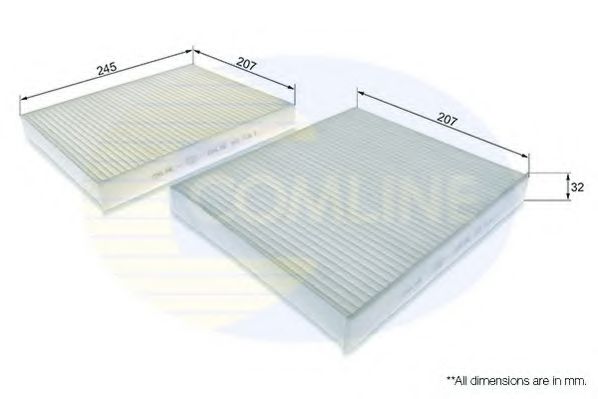 Фильтр салона COMLINE EKF320