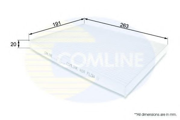 Фильтр салона COMLINE EKF191