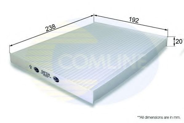 Фильтр салона COMLINE EKF324