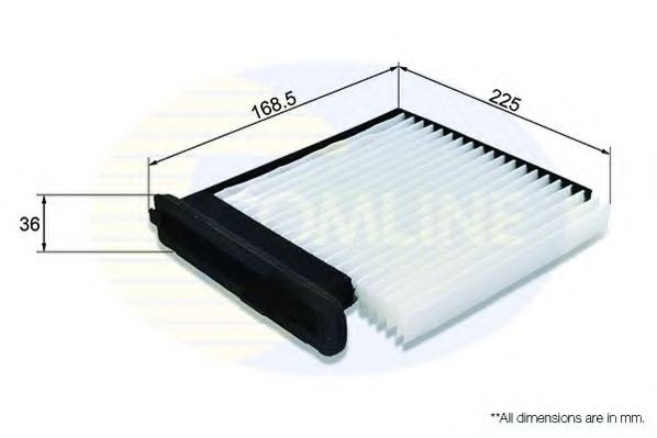 Фільтр салону COMLINE EKF325