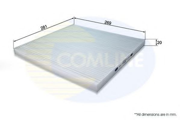 Фильтр салона COMLINE EKF334