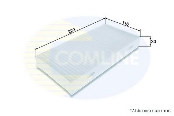 Фильтр салона COMLINE EKF339