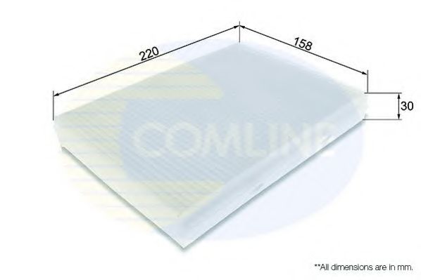 Фильтр салона COMLINE EKF343