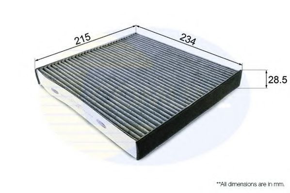Фильтр салона COMLINE EKF348A