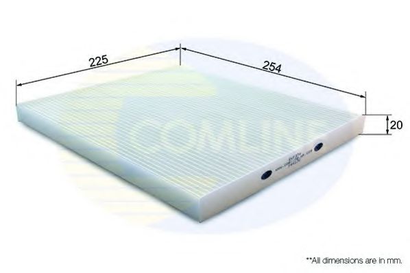 Фильтр салона COMLINE EKF374