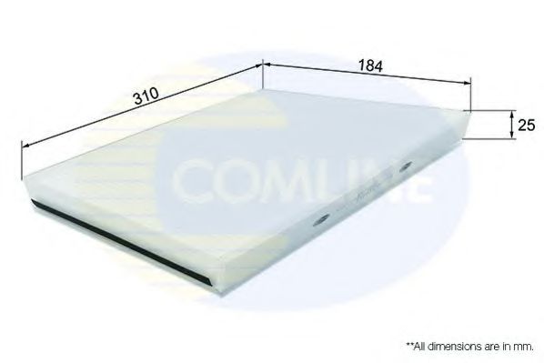 Фільтр салону COMLINE EKF383