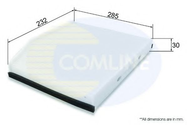 Фільтр салону COMLINE EKF384