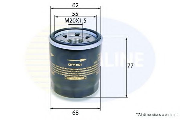 Масляный фильтр COMLINE CHY11001