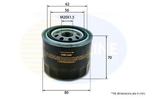 Масляный фильтр COMLINE CSB11840