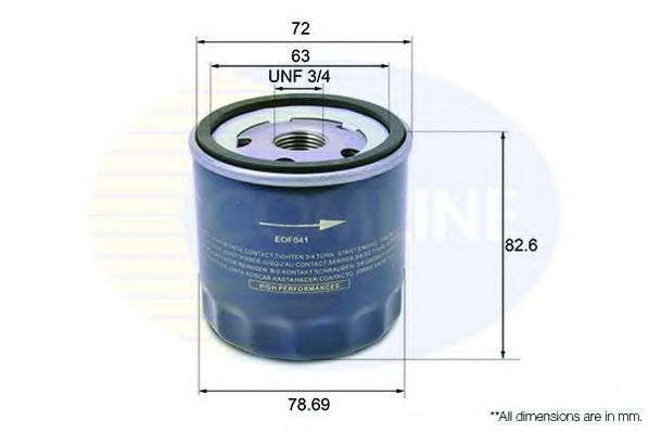 Масляный фильтр COMLINE EOF041
