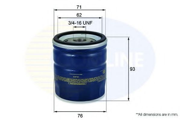 Масляный фильтр COMLINE EOF181