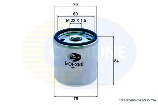 Масляний фільтр COMLINE EOF280