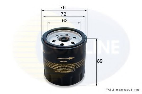 Масляный фильтр COMLINE EOF282