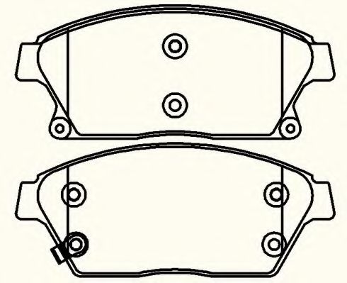 Тормозные колодки COMLINE CBP32037