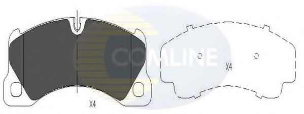 Тормозные колодки COMLINE CBP06039