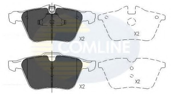 Тормозные колодки COMLINE CBP06063