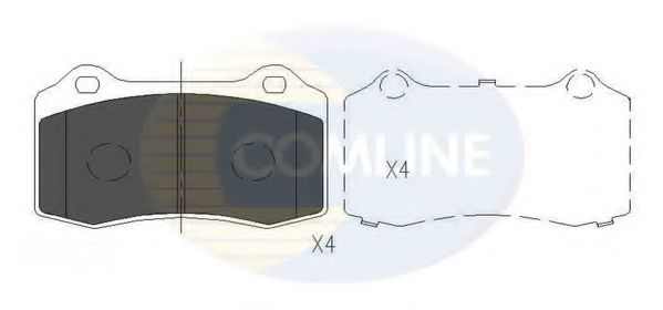 Тормозные колодки COMLINE CBP36065