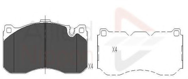 Тормозные колодки COMLINE ADB06005
