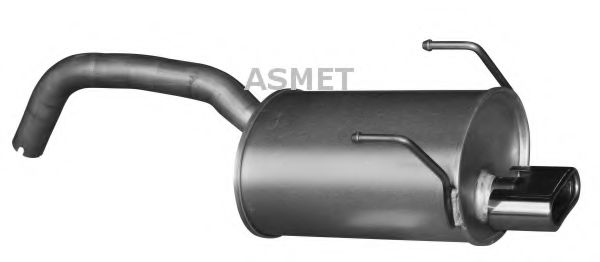 Глушитель ASMET 16.091