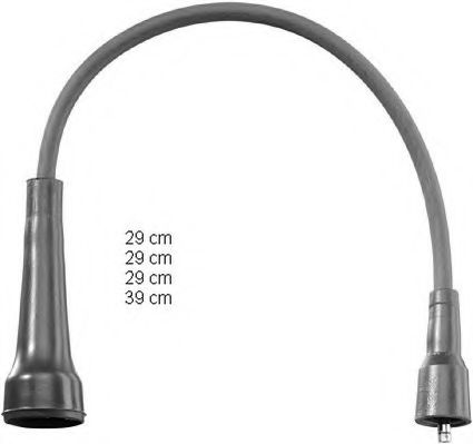 Комплект високовольтних проводів CHAMPION CLS039