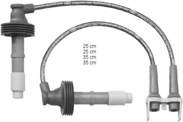 Комплект високовольтних проводів CHAMPION CLS051