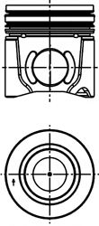 Поршень KOLBENSCHMIDT 41077600