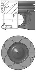 Поршень KOLBENSCHMIDT 40414600