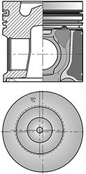 Поршень KOLBENSCHMIDT 41506600