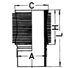 Гильза цилиндра KOLBENSCHMIDT 89083110